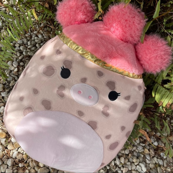 Aquitaine the pig Squishmallows Squish Doo 14” Plush - Pig Squishdoo - Picture 4 of 4